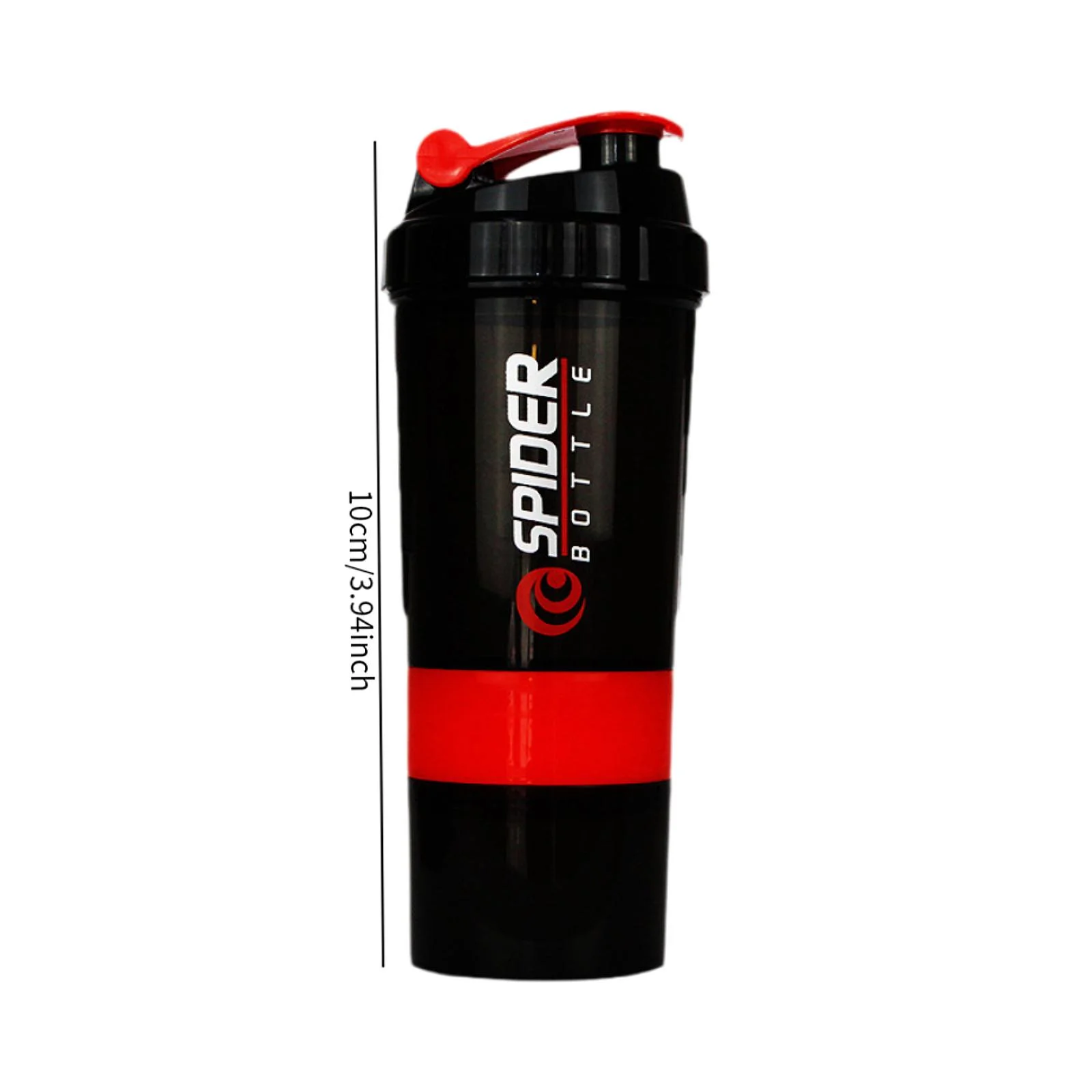 Protein Shaker Bottle for Protein Mixes 500ml Blender Shaker Bottle Supplement for Gym Outdoor Sports Travel Pre Workout