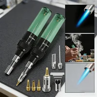 1300°C Cordless Butane Soldering Iron Blow Torch Portable All-in-One Kit forSoldering, Welding, Shrinking Reaches High Temp Fast