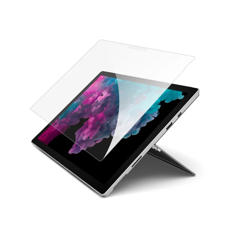 9H Tempered Glass For Microsoft Surface 3 Pro X Screen Protector Inch Tablet Bubble Free Clear Film