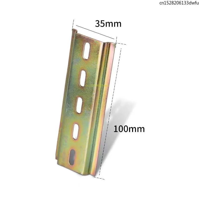스테인레스 스틸 C45 가이드 레일 35MM 접촉기 누설 방지 회로 차단기 전기 철 카드 레일 설치 베이스