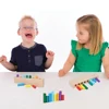Wooden Memory Stick, Educational Learning Toys for Boys and Girls, Develop Kids's Memory and Color Recognition 3