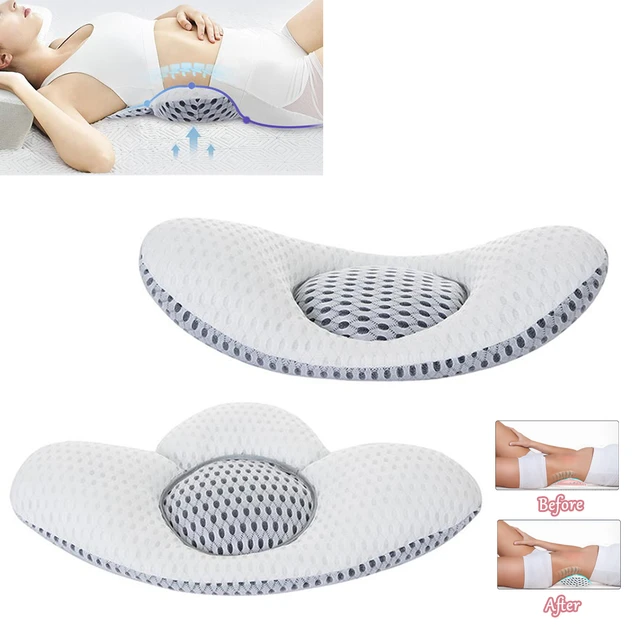 Lumbar Pillow  Waist Cushion - Lumbar Pillow Memory Foam Bed Back Support  - Aliexpress