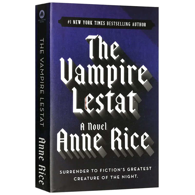 

The вампир Lestat 2 Anne Rice, Подростковый английский в книгах, Фантастические романы 9780345313867