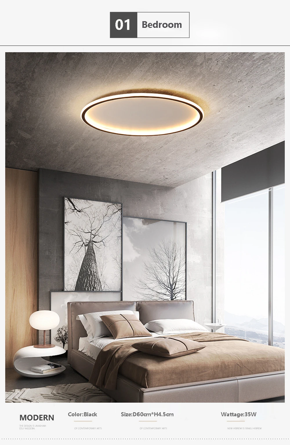 Description Picture 6 of itemLED Ceiling Light 20/30CM Remote Control Corridor Round Lamps Hallway Living Room Stairs Balcony Home Decor Led Lgihts Lighting