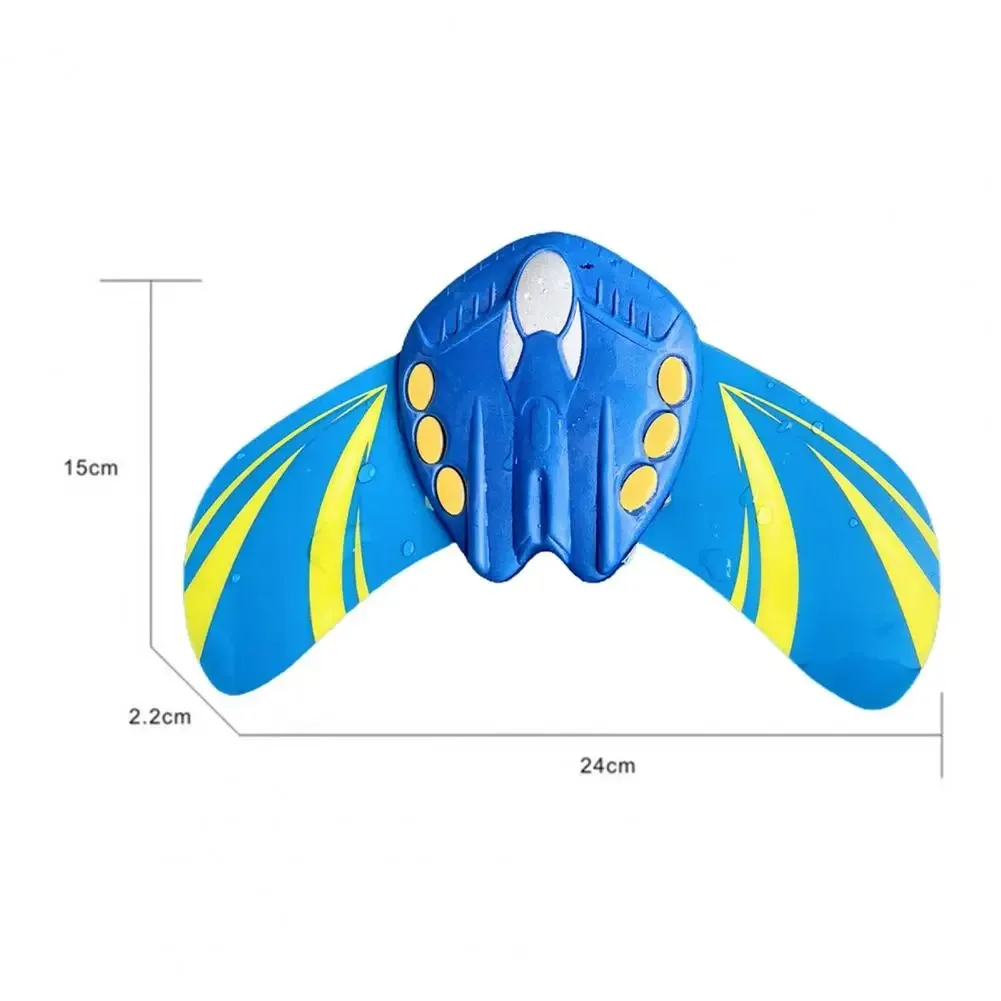 Underwater Glider Toy 24cm Water Power Fish Toys Press Forward Swim Training Diving Game Outdoor Fun Water Game Pool Diving Toys 4