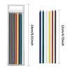 6 Colors 2.8mm Replaceable Lead Core 2B Woodworking Automatic Pencil Lead Deep Hole Marking Architectural Painting Pencil Lead 6