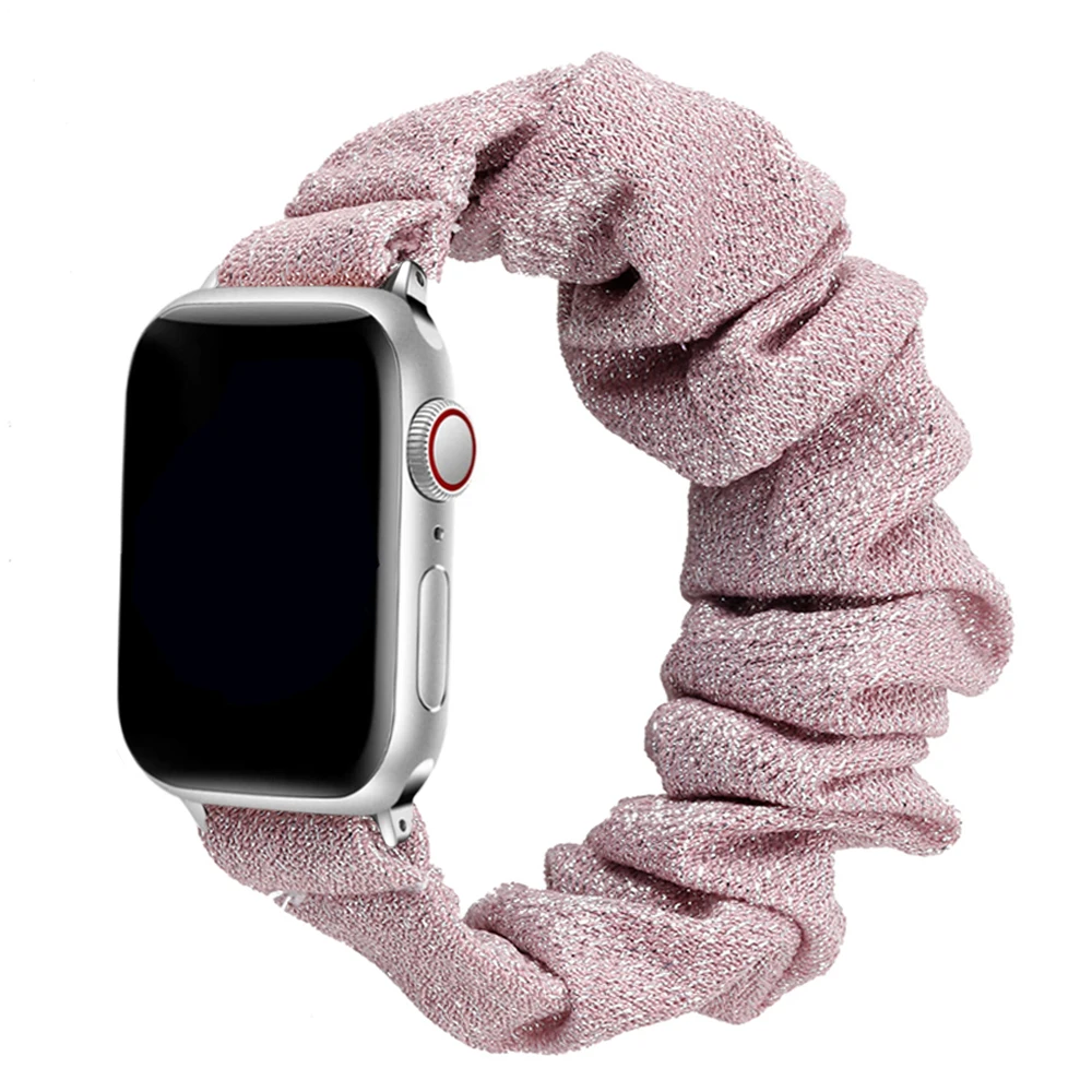 Leopard Print Elastic Nylon Watch Strap Bracelet