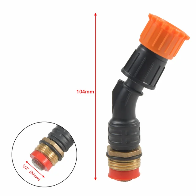 1/4 ”1/2" Szál 1/2/2003 Spray -Fej Peszticid Köd Fúvókák Kerti Mezőgazdaság Üvegházhatású Ültetvények Öntöző Permetező Fúvóka - Image 2