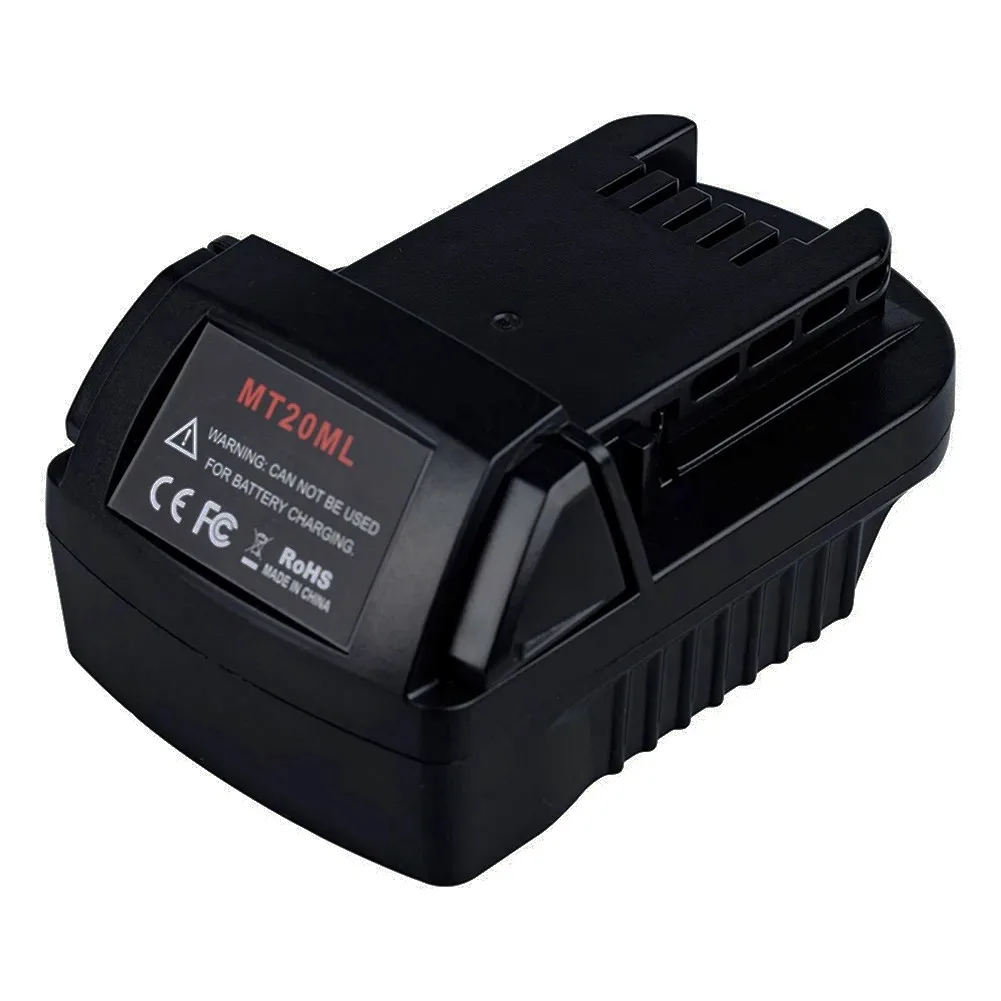 MT20ML Battery Adapter Converter For Makita 18V Li-ion Battery To Milwaukee 18V