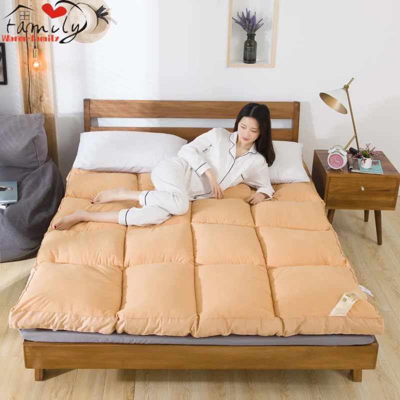 

Comfortable Floor Mattress Thickened Bed Mat Carpet Economy 1.8M Double Folding Tatami Lazy Cushile Floor Sleeping Maon Sheet