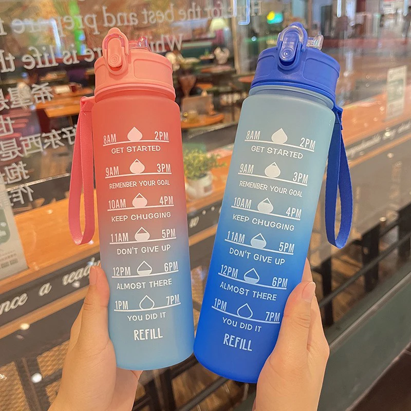 800ml Leakproof Drinking Bottles Outdoor Sports Travel Kettle