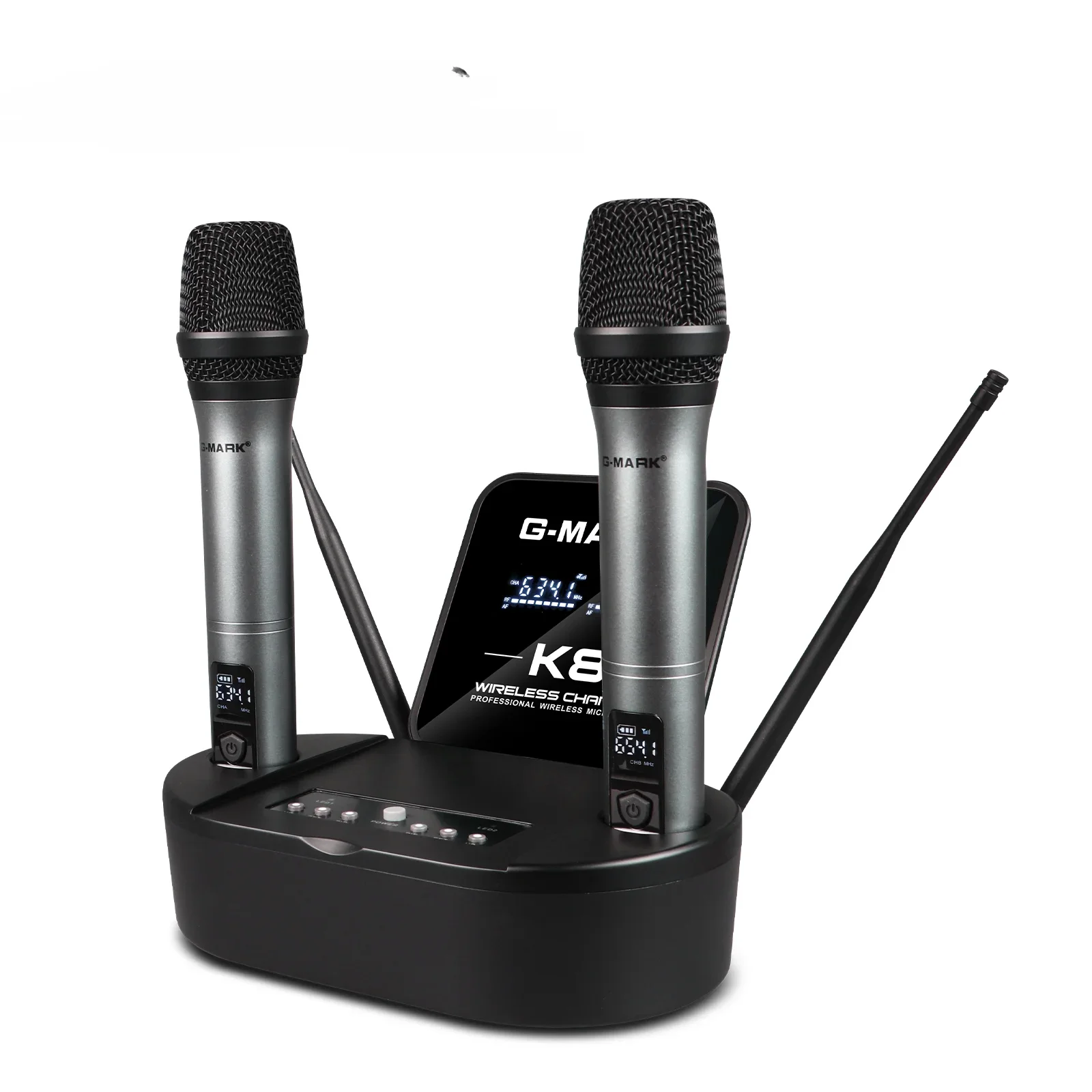 

Karaoke microphone K8 UHF lithium battery wireless microphone for stage, party, performance, church, wedding teaching