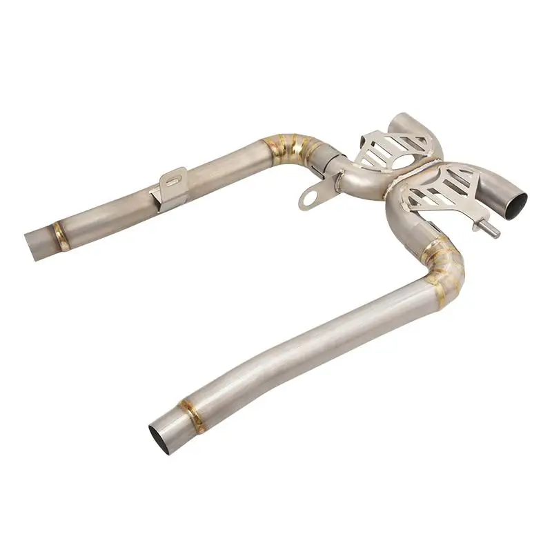 For Triumph Street Twin 900 2021-2023 Motorcycle Exhaust Mid Link Pipe Stainless Steel Connect 51MM Muffler - Image 5