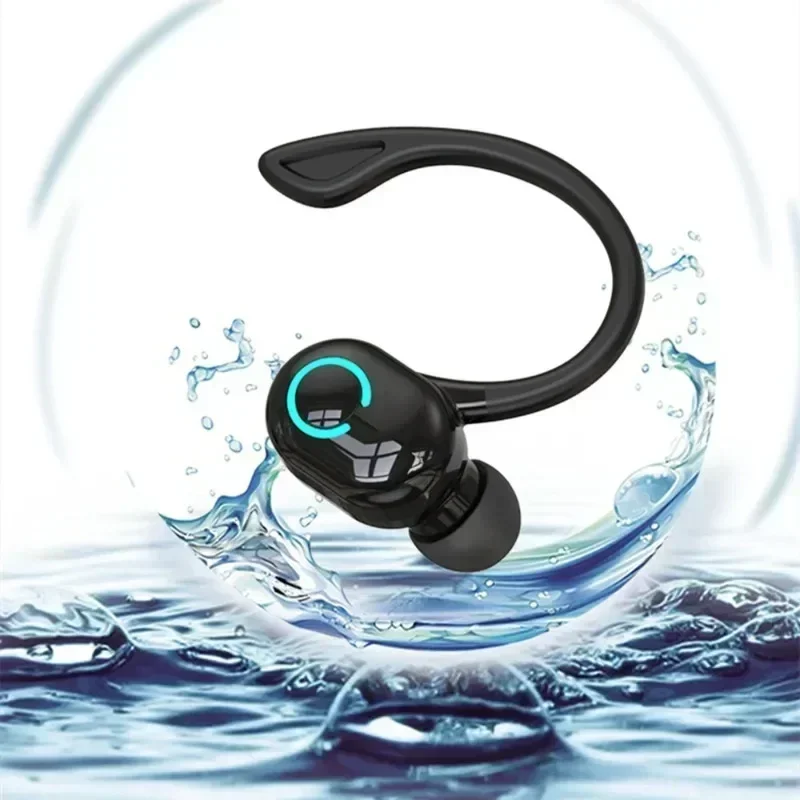 Mini Wireless Bluetooth Headphones Sports Music Call Hidden Earplugs Ear Hook Bluetooth Earbuds