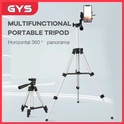 Professional Foldable Camera Tripod Holder Stand Screw 360 Degree Fluid Head Tripod Stabilizer Tripod for Phone Projector