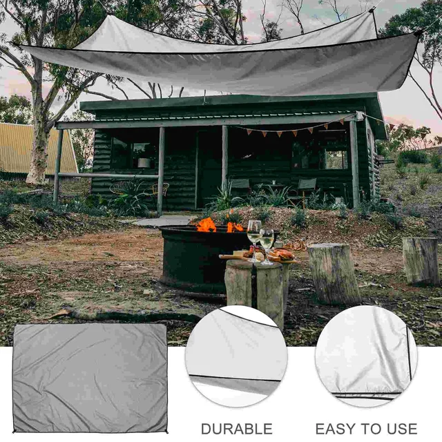 Árnyékos Vitorlás Napfény Blokk Árnyékolás Nettó Kültéri Napfényes Ellátás Háló Otthoni Kert - Image 3