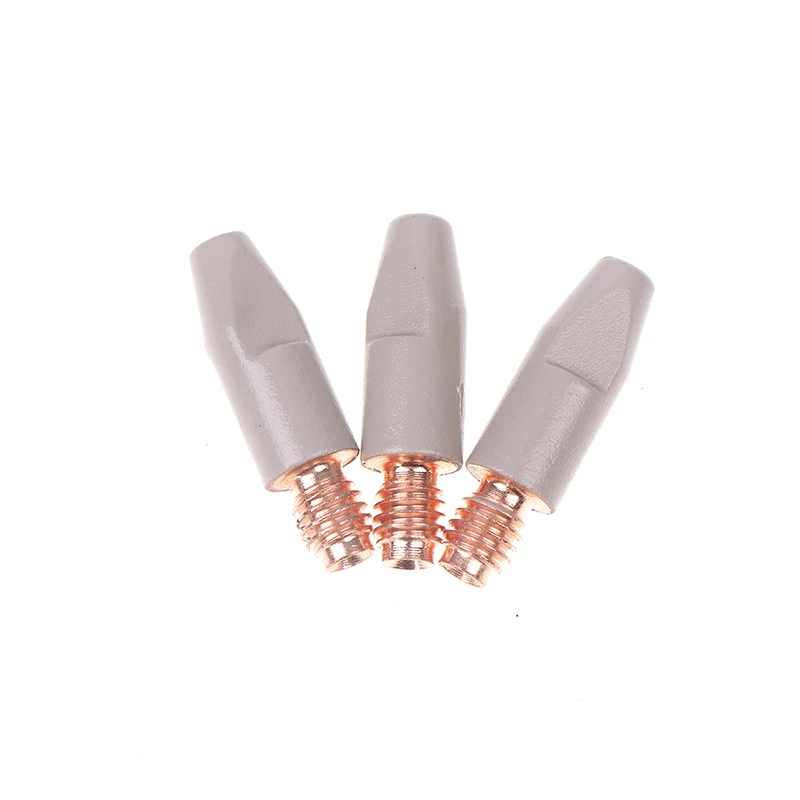 Pack of 5, 24KD New Coating Contact Nozzles, 0.8/1.0/1.2mm, MIG Torch Tools