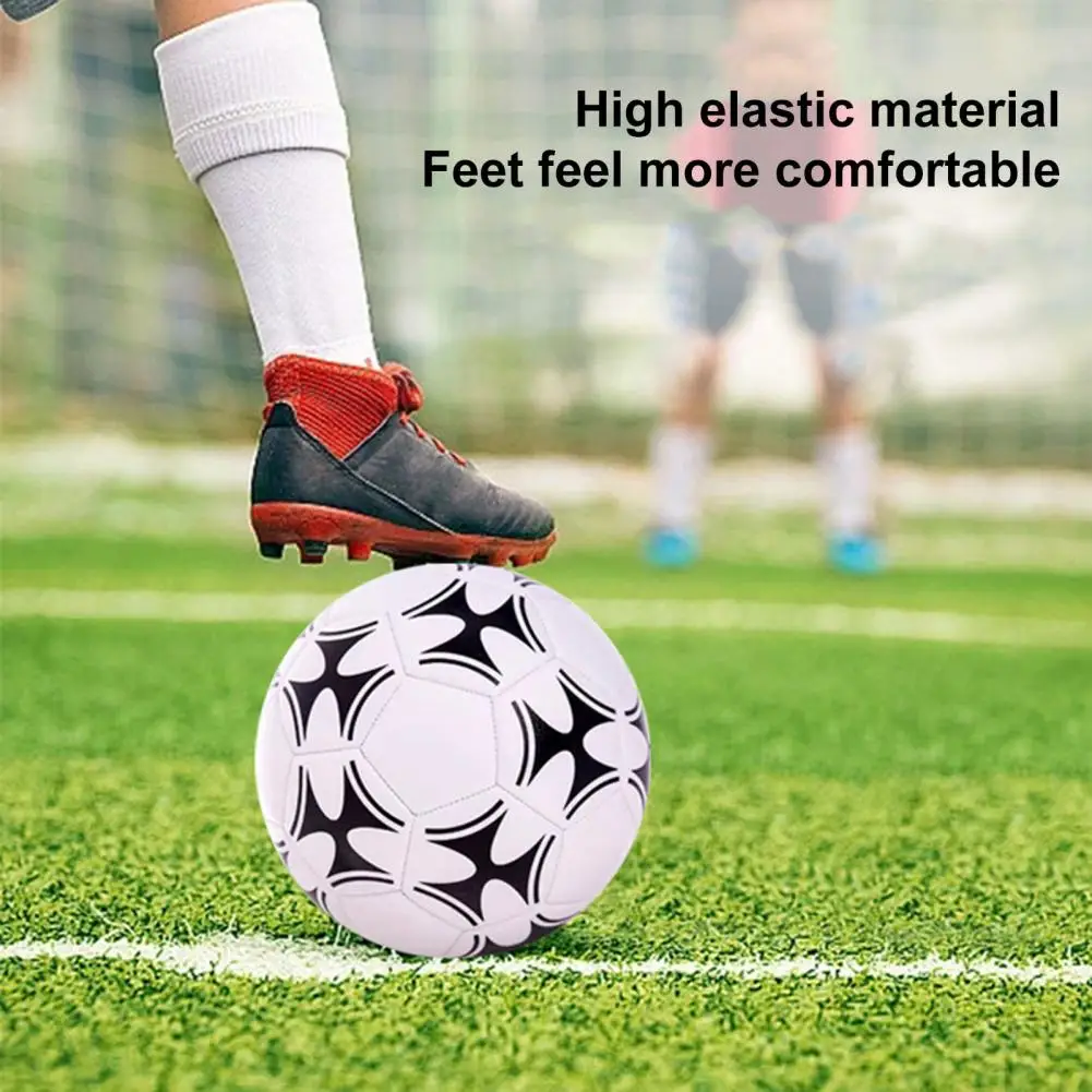 

Sports Soccer Ball Waterproof Pvc Elastic Soccer Ball for Professional Training Competitions Size 5 Official Football for Adults