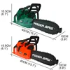Kids Tools Power Chainsaws Electric Repair Toys Realistic Sound Children Pretend Play Halloween Christmas Birthday Gift For Boys 2