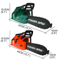 Kids Tools Power Chainsaws Electric Repair Toys Realistic Sound Children Pretend Play Halloween Christmas Birthday Gift For Boys 2