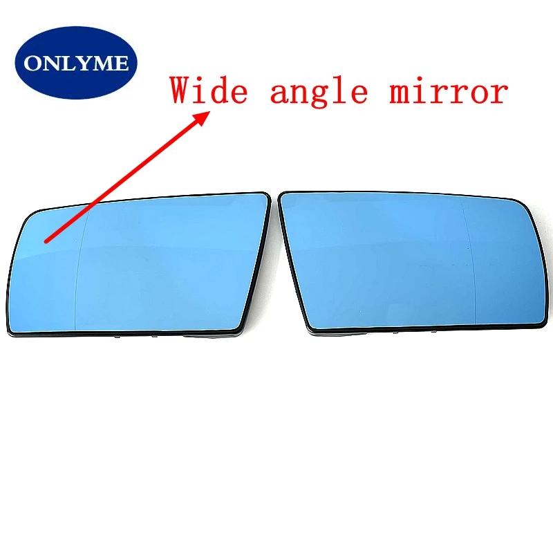 Car Heated Convex / Wide Angle Blue Mirror Glass For MERCEDES BENZ C-CLASS W202 (1993-2000) E W210 (95-99) S W140 (91-98)