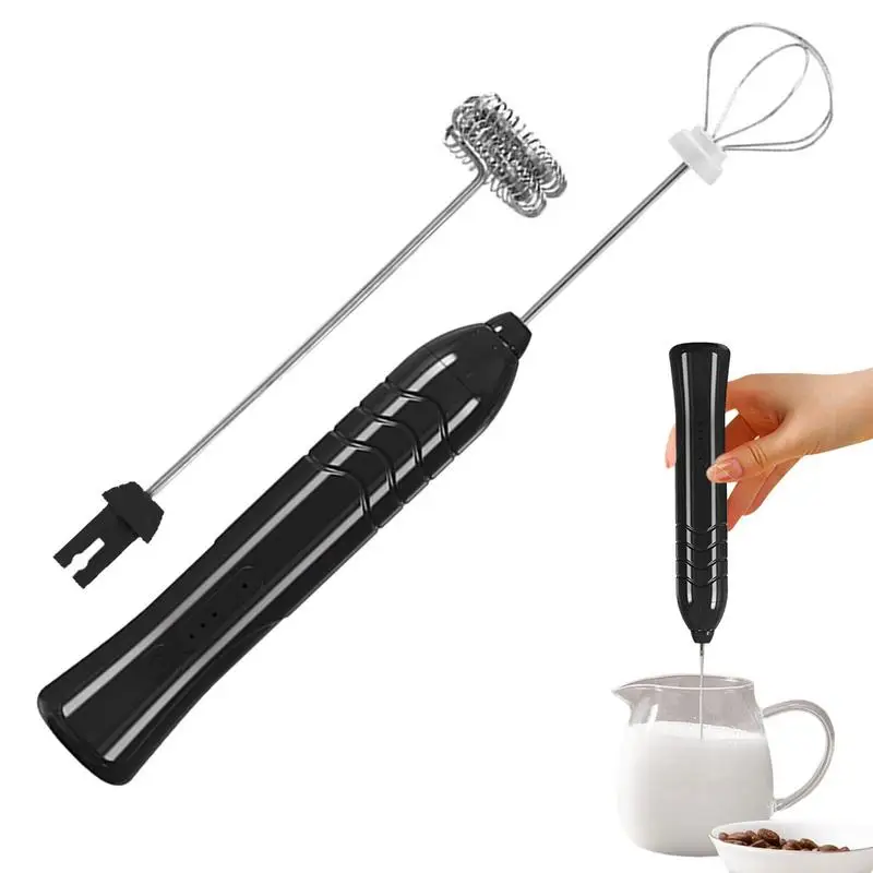 

Electrical Milk Frother Handheld Milk Foamer Egg Blender Whisk 3 Speed Wireless Foamer Mixer For Coffee Tea Kitchen Accessories