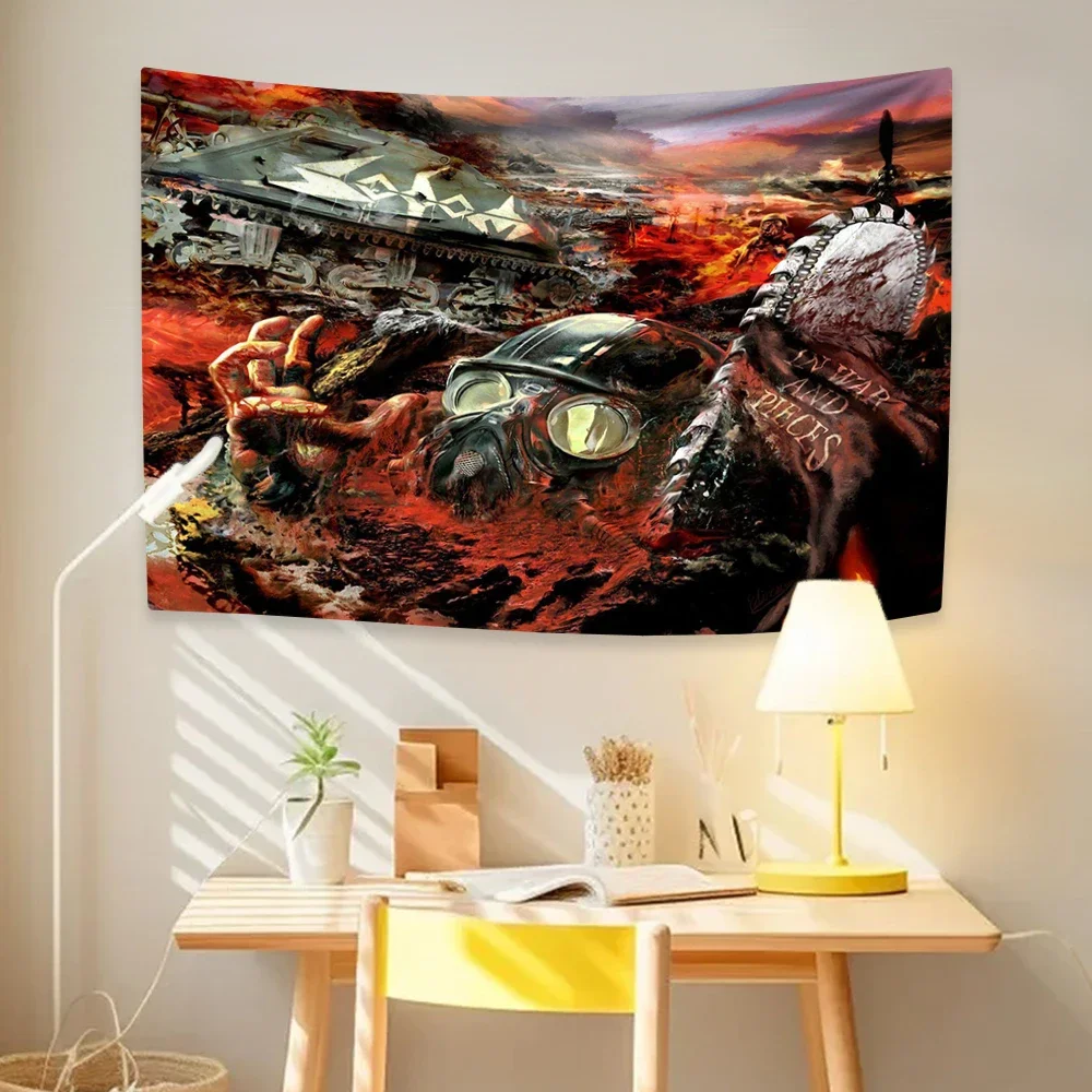 Party decorations,tapestry decorations Sodoms Tapestry Germany Thrash Metal Flag Rock Band Home Decor Bedroom Dorm Background Concert Banner Outdoor Indoor Decoration