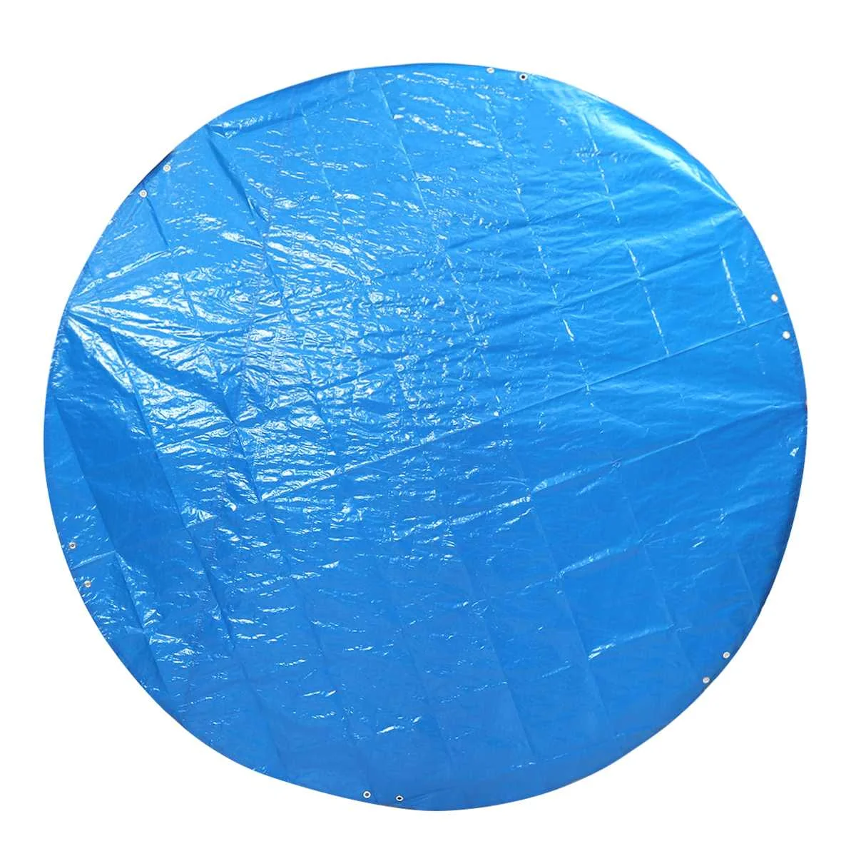 

305/366/457CM Swimming Pool Cover Blue Cloth Round Mat Family Garden Rainproof Dust Cover UV Resistant Mat Home Pool Accessories