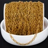 No Fade 2Meters Stainless Steel Radial Line Metal Beads Chain Embossing Bracelet Chain Bulk Jewelry Making DIY Necklace Supplies 3
