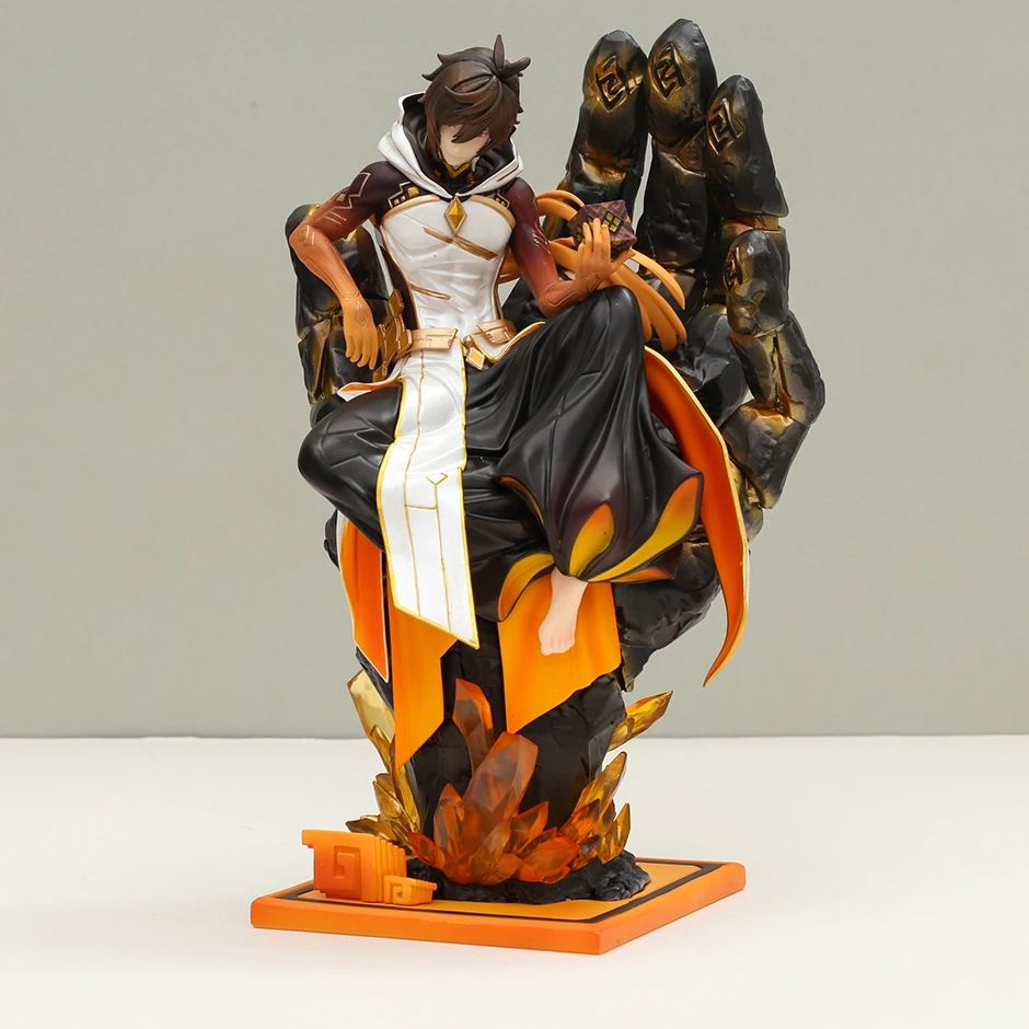 

Genshin Impact Battle Zhong Li PVC Figure Model Toy Colletible Statue