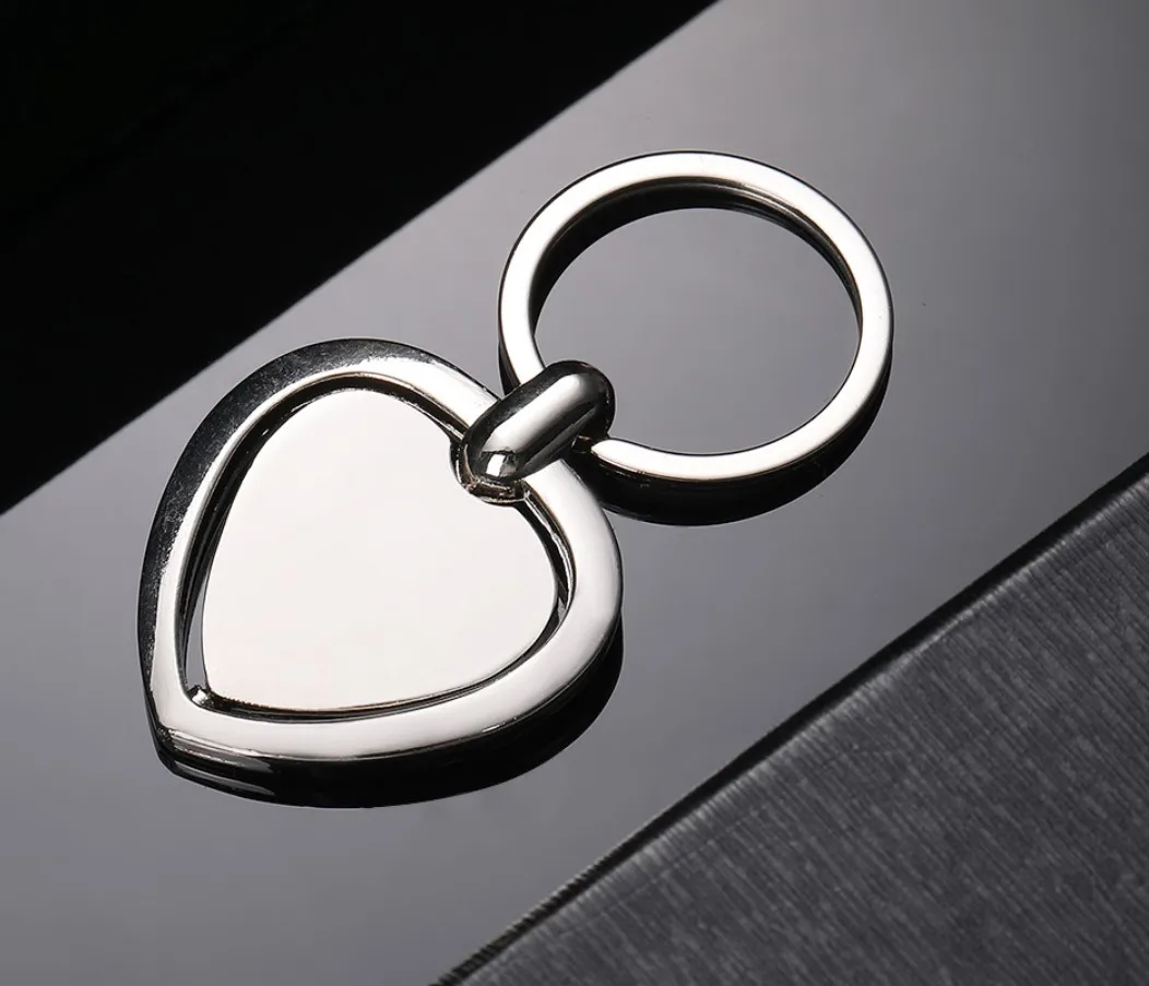 Personalized Stylish Rotating Circular Keychain - Various Designs and Specifications