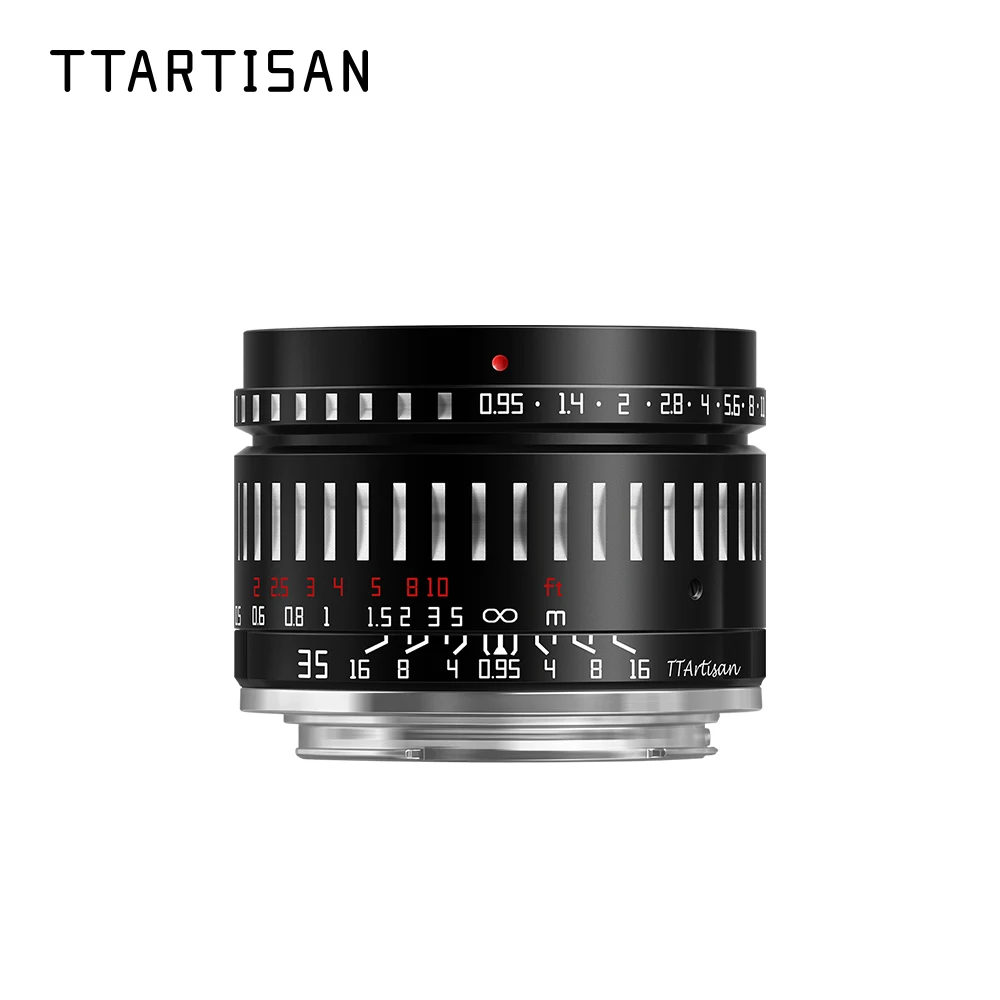 Ttartisan 35Mm F0.95 Obiettivo Principale Ad Ampia Apertura Per Sony E Mount Fujifilm X Canon M Canon Rf-S Leica L Nikon Z Camera