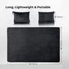 Portable Travel Blanket  Soft 2-In-1 Aviation Multifunctional Blanket, Suitable For Travel Pillows In Camping And Other Places 2