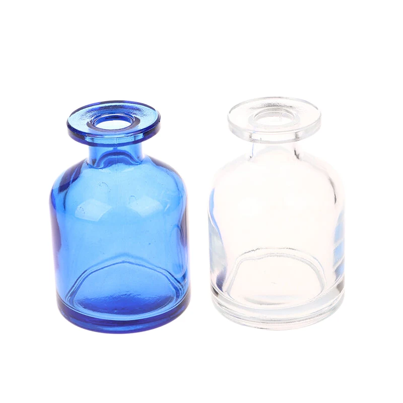 Elegant Glass Fragrance Diffuser Bottle - 100ml Home & Party Gift Essential Oil Container with Reed Sticks