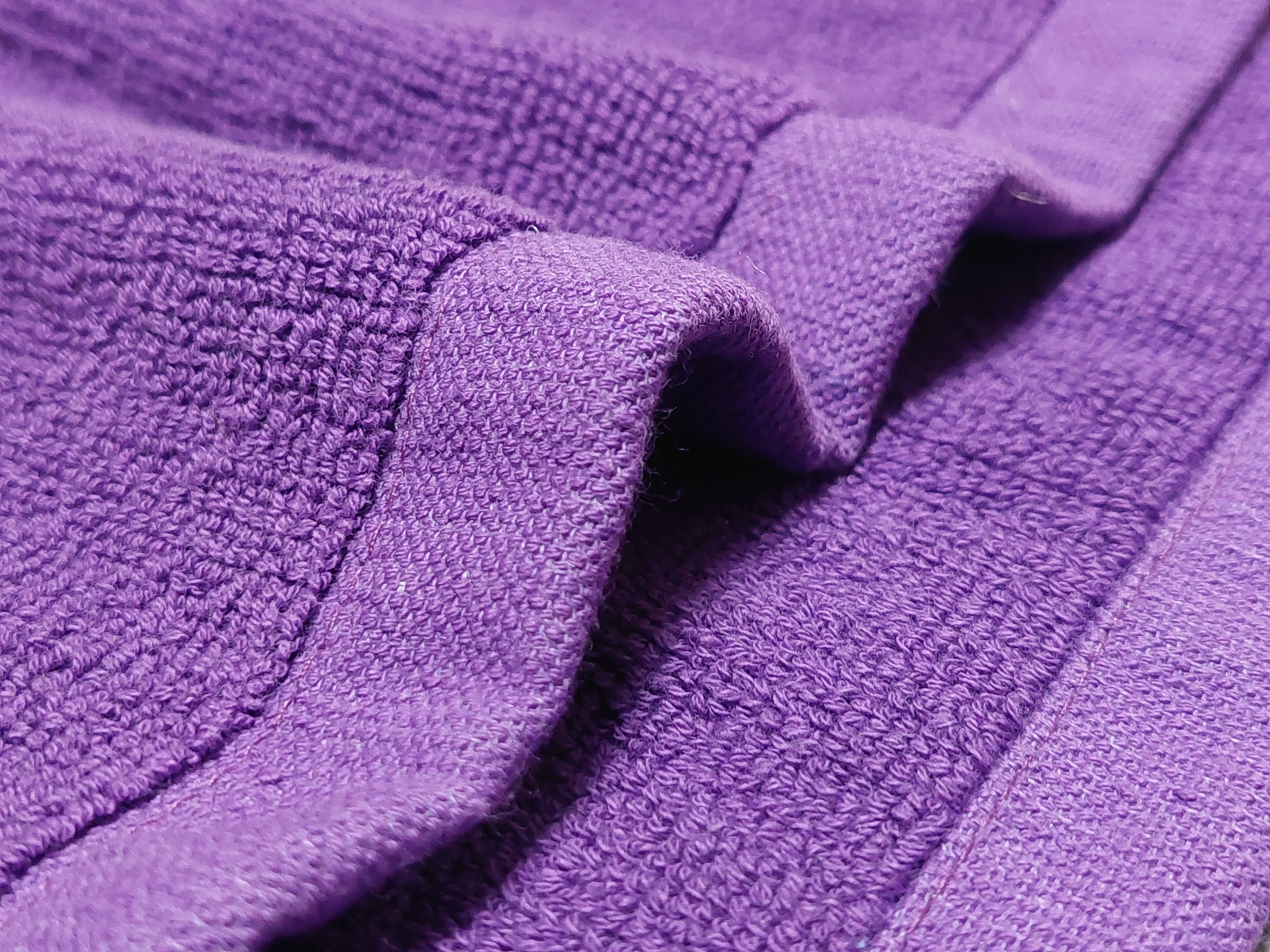 High quality purple face towel, 100%cotton, 50*80cm, logo embroidery is available for SPA, beauty salon 4
