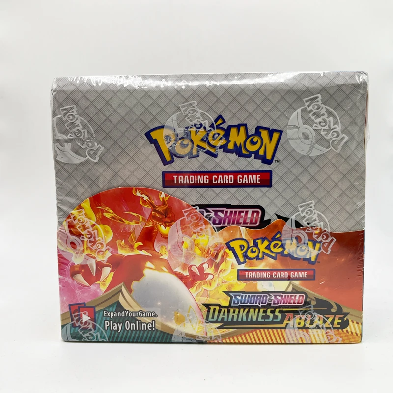 360pcs/Box Pokemon Cards Sword & Shield Sun & Moon Booster Packs Evolution Booster Box Chilling Reign