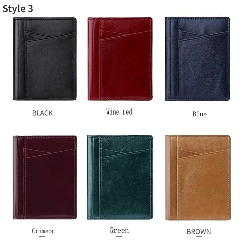 Leather wallet Crocodile Skin Men Small Zipper Short Credit Card Holders Coin Pocket Purse