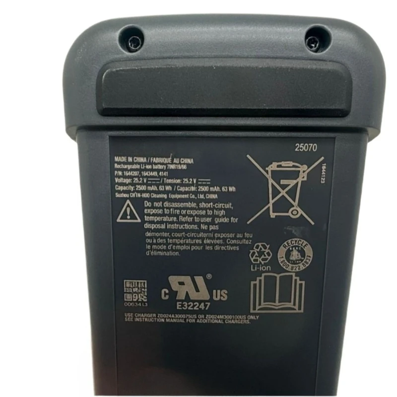 For Bissell 4141 4143 1644206 1643447 1644206 1643449 25.2V 2500mAh Handheld Vac