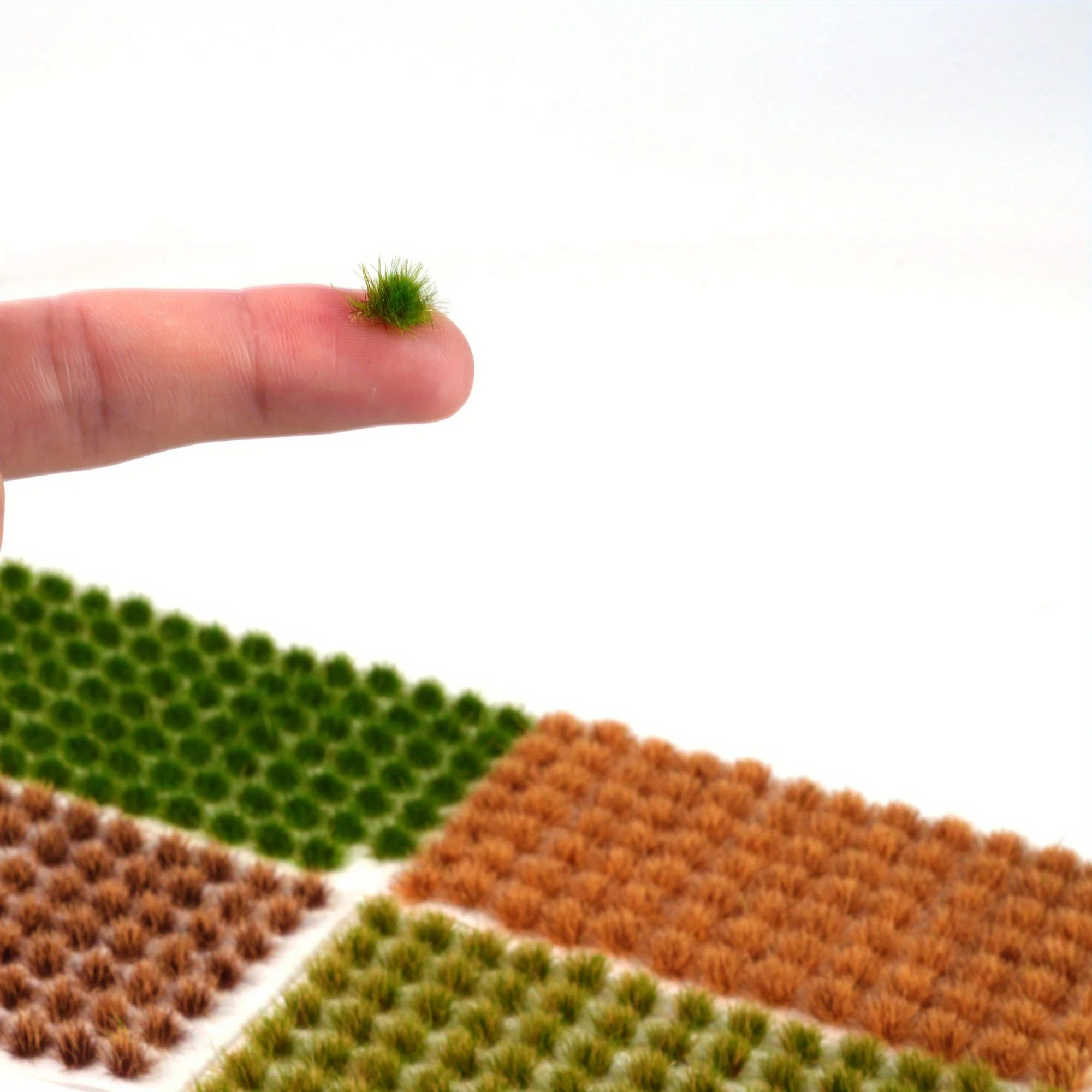 Static Model Grass Tuft Model Grass Tufts For Patios Crafts Mini Scene Decor 91tufts/box