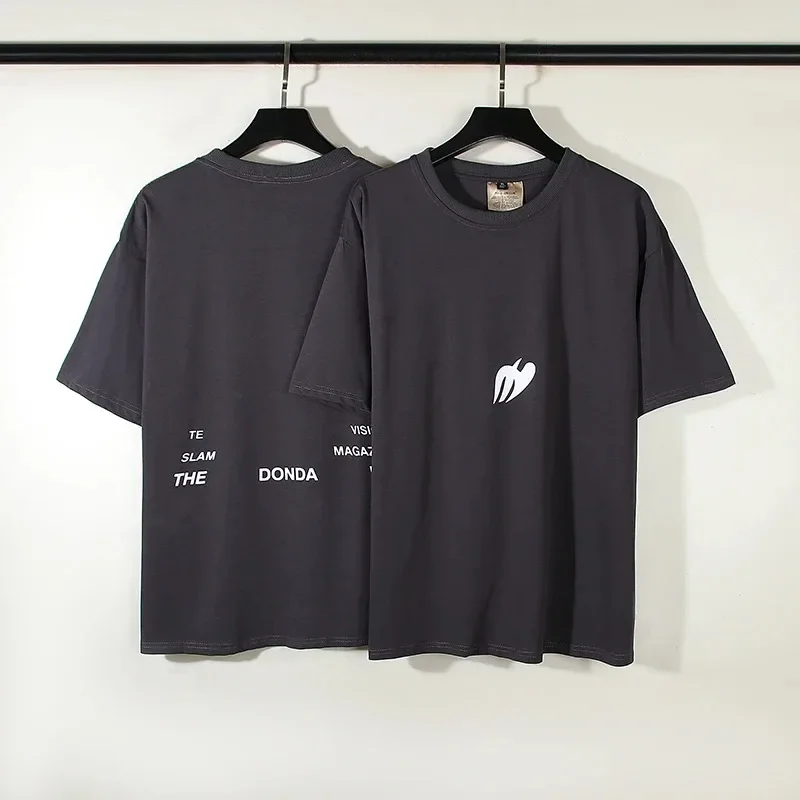 ドンダ DONDA Kanye Doves Slam L/S T-shirt Kanye West DONDA Doves Slam L/S T-shirt Washed Black Men's