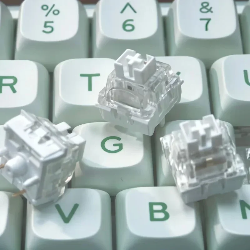 switch　ホワイト JiXian White Switch V3 Mechanical Keyboard Switches E-sports