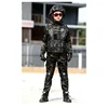New Children's Special Forces Combat Uniform New Camouflage Training Suit Black Eagle Camouflage Suit Performance Suit 4