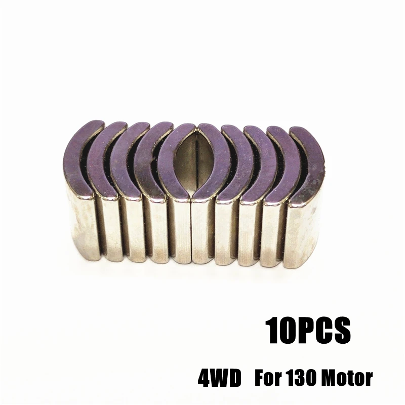 10 Pcs Bent Neodymium Magnet For 130 Motor Ndfeb Silver Magnet Permanent  Ndfeb Motor Magnet For Industry Motor 130 Magnet Motor - Magnetic Materials  - AliExpress