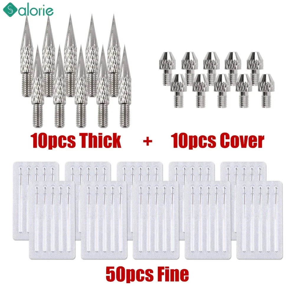 Laser Plasma Pen Needles Kit for Dark Spot Freckle Mole Wart Tattoo Skin Tag Remover Face Skin Care Tool Replacement Accessories