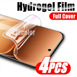 4PCS Soft Safety Hydrogel Screen Protectors - Durable Gel Film, Not Tempered Glass (For Honor 300 Ultra)