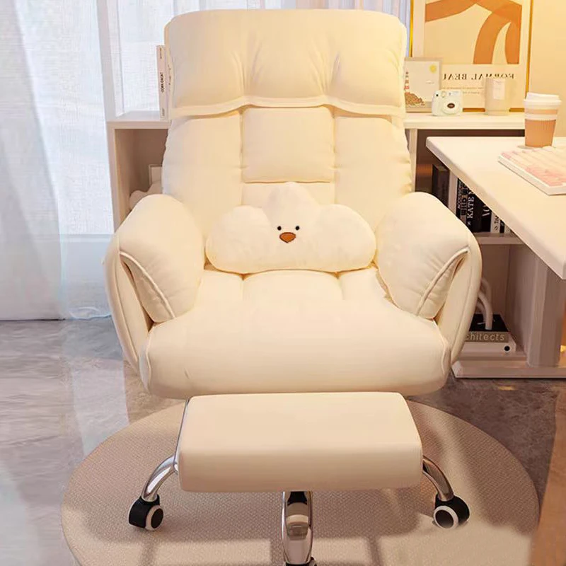 편안한 가정용 컴퓨터 의자, 게으른 소파 의자, 사무실 책상 등받이, 발받침 안락한 침실, 게임용 라이브 의자 