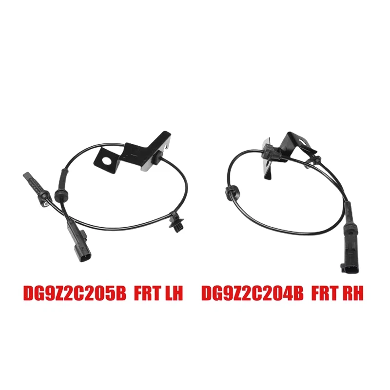New Front Left Right Wheel Speed ABS Sensor DG9Z2C205B DG9Z2C204B For Ford Fusion Lincoln MKZ 2013 -