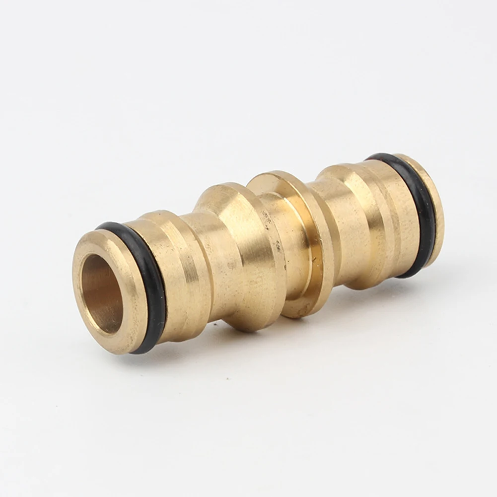 

2 Way Hose Connector Car Wash Coupler Extension Garden Joiner Quick Joint Repair Replacement Spare Parts Water Pipe