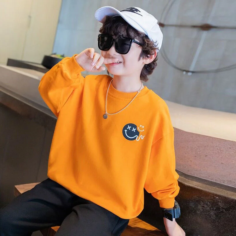 

Boys Hoodies Sweatshirts Jacket Overcoat 2022 New Arrive Spring Autumn Top Pullover Tops Cotton School Pullover Baby's Kids Chil