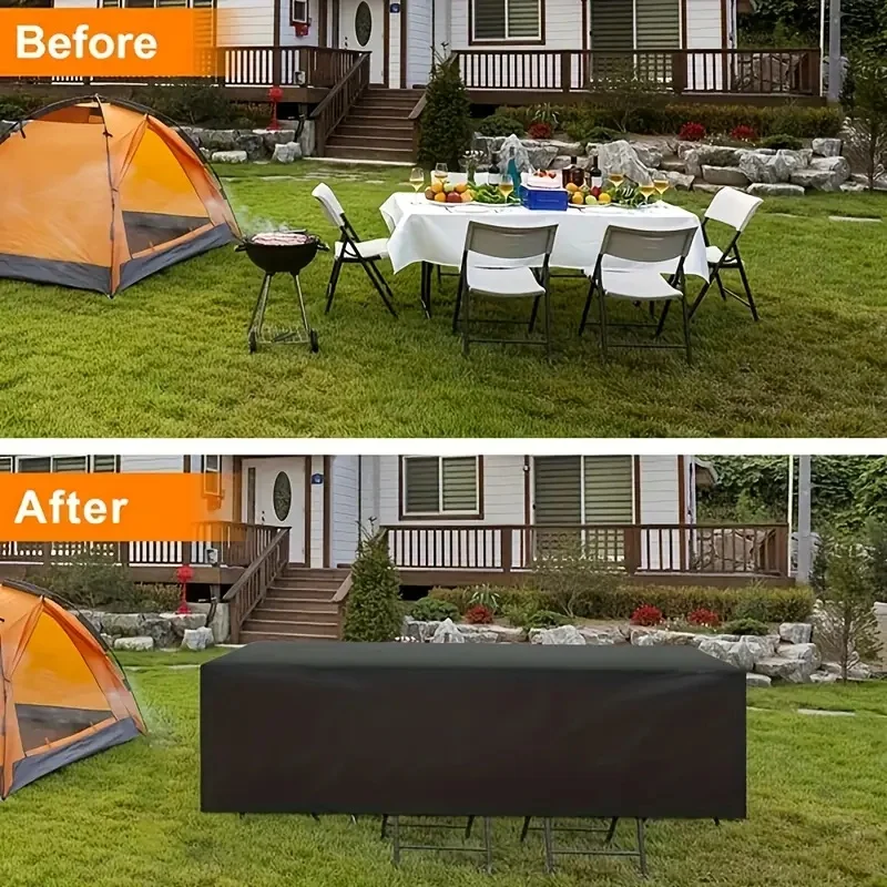 Garden furniture cover, patio table cover rectangular garden dining table cover, garden sofa cover table and chair cover
